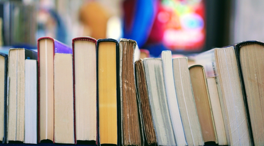 stacks of books